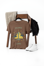Libra || Classic T-shirt: Premium Soft Cotton, Double-Stitched