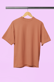 Unisex Oversized Classic T-shirt | 240 GSM Cotton | Coral | The Drip Store