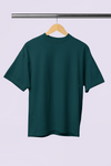 Unisex Oversized Classic T-shirt | 240 GSM Cotton | Petrol Blue | The Drip Store